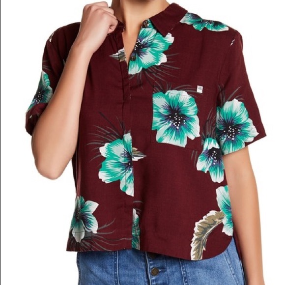 Floral crop top - Picture 1 of 3